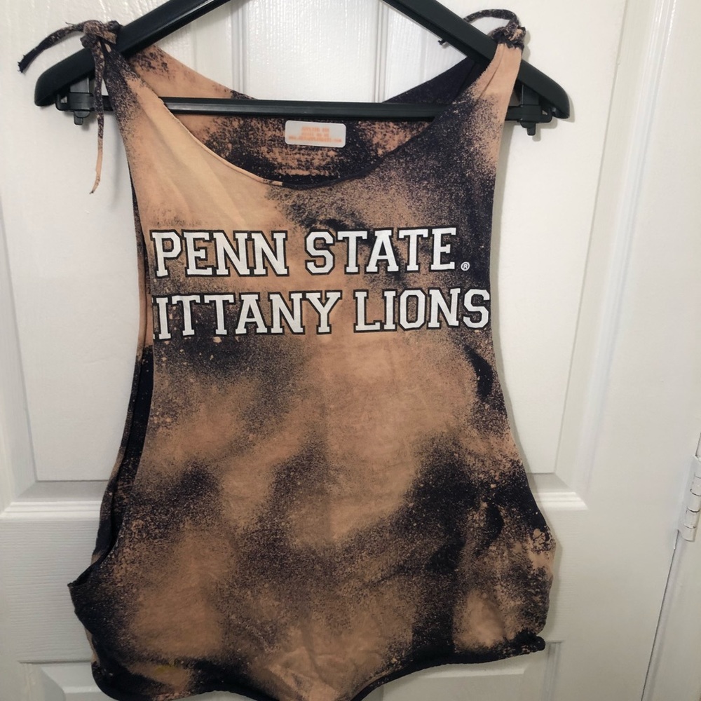 Penn State acid wash muscle tank